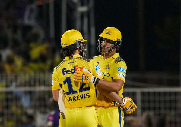 IPL 2025: Dewald Brevis hits 22-ball fifty as CSK escape to victory against KKR